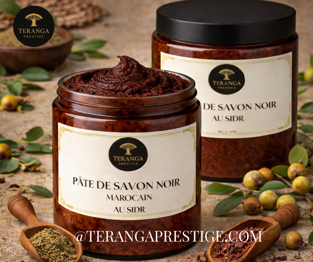 Pâte de Savon Noir Marocain au Sidr Jujubier