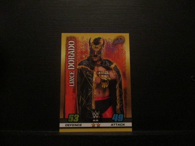 Lince Dorado - W 205 Live Slam Attax 10th Edition Original Trading Card #235