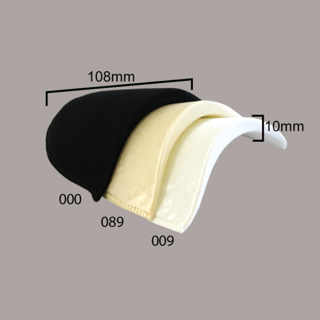 Schoudervulling satijn 10 mm (SV202-12) (prijs per stuk)