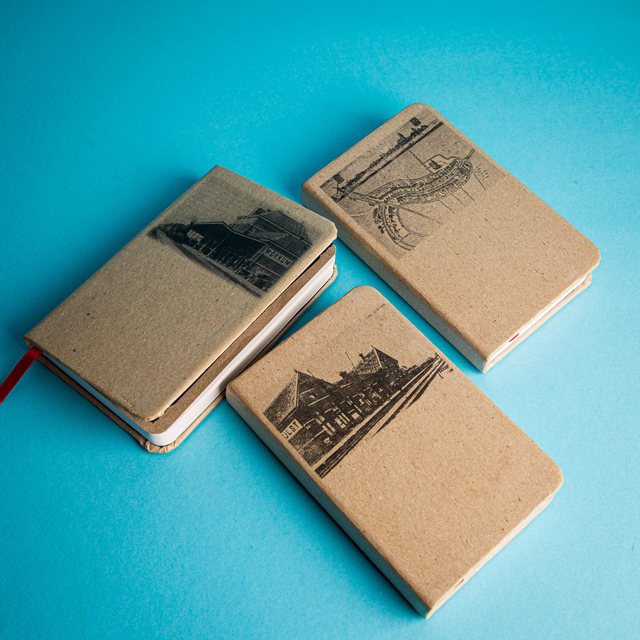 Handgemaakt notitieboekje