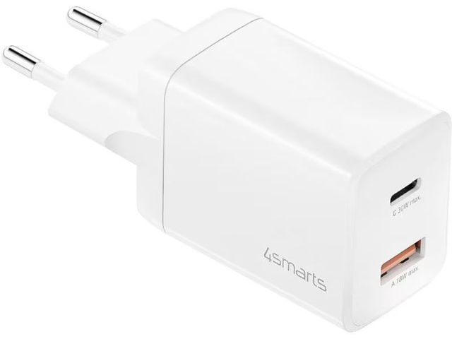 4smarts Wall Charger 30W USB C A