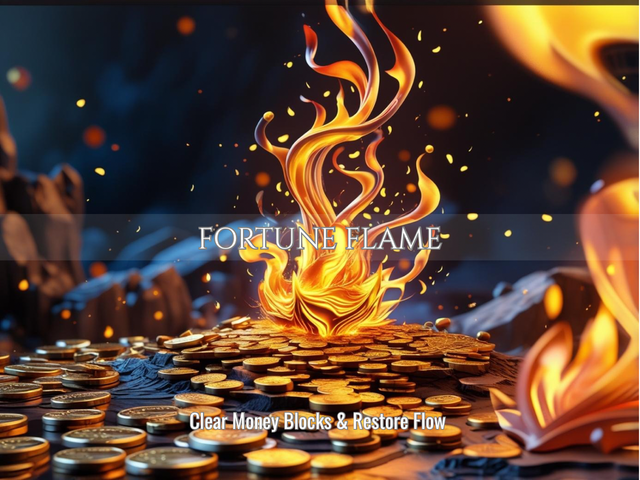 Fortune Flame | Clear Money Blocks &amp; Restore Flow | Same Day Delivery