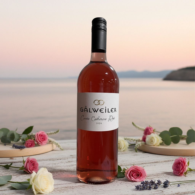 Gälweiler Cuvee Catherine Rosé feinherb im STAFFER Style Made by Oliver 1,0l
