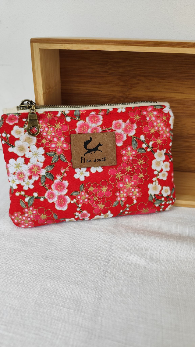 Pochette fleurie