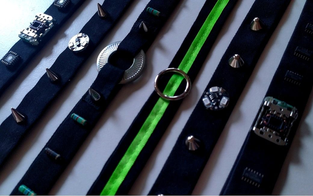 Ras-de-cou cyberpunk (plusieurs modèles)