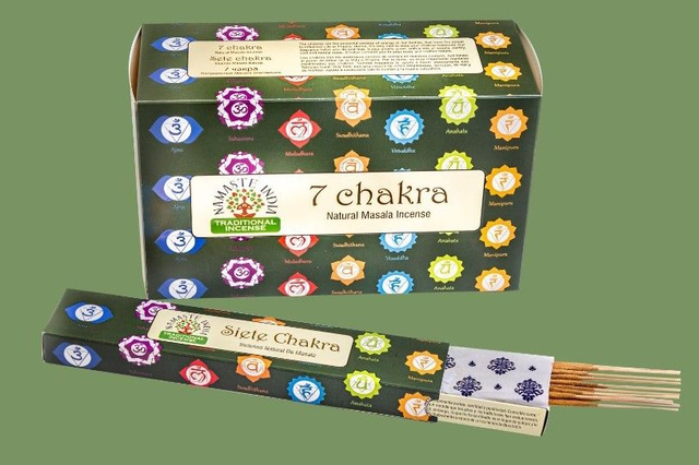 Encens bâton Namaste 7 Chakras