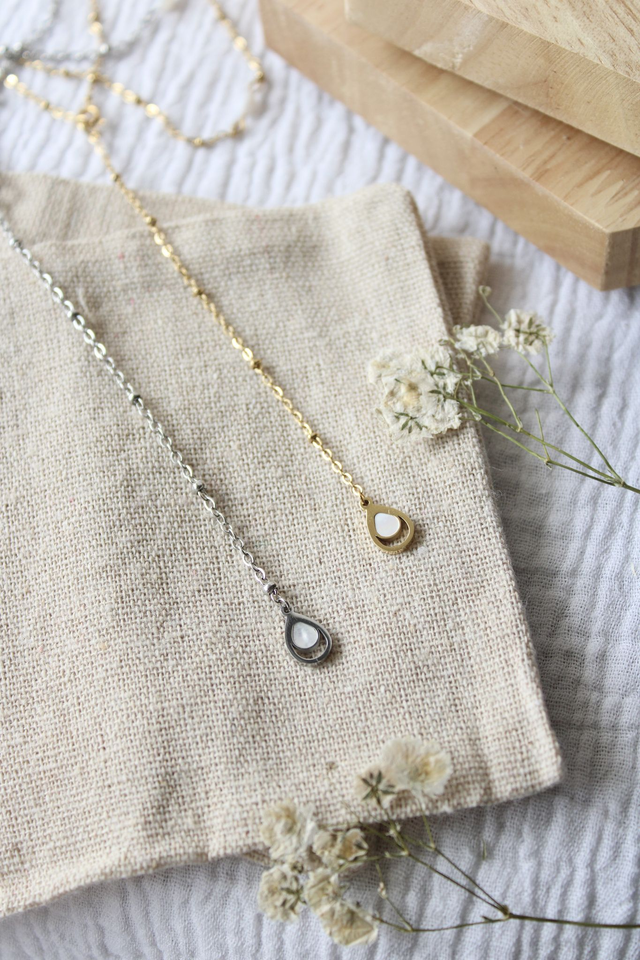 Collier de dos - Coquillage