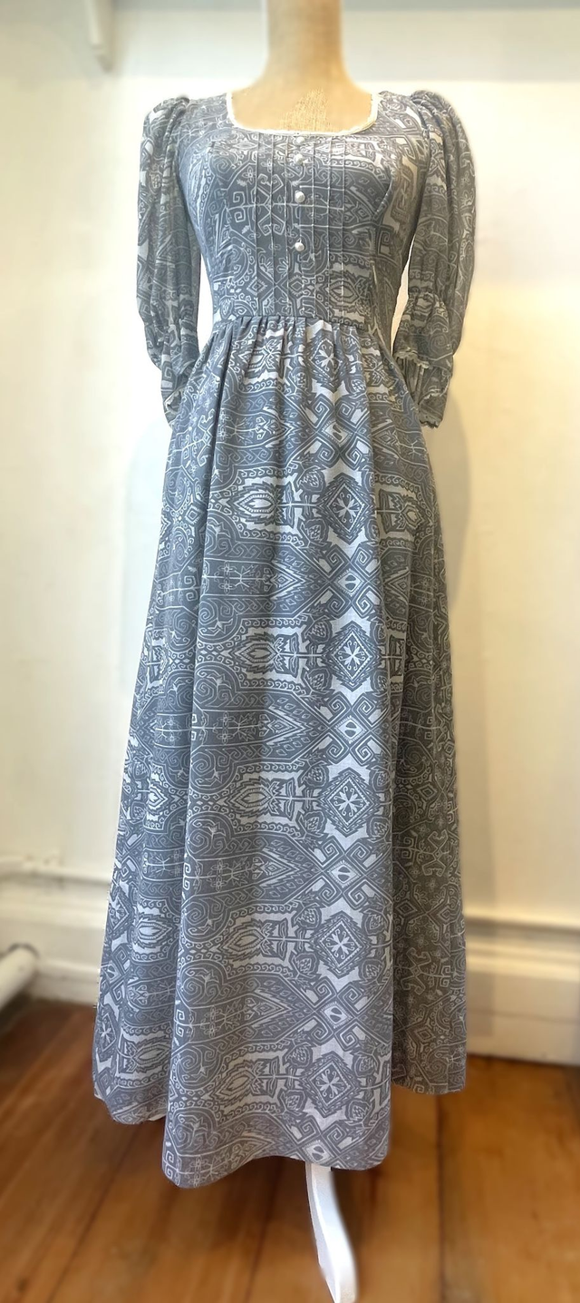 Vintage 70s Bernshaw Prairie dress