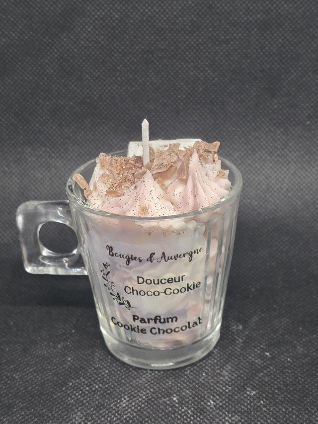 Bougie Cookie Craquant Parfum Cookies Chocolat