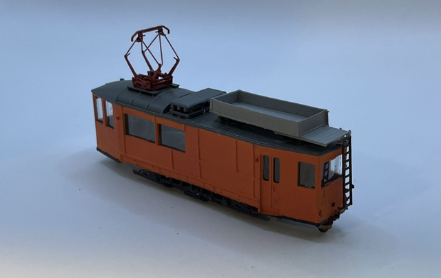 Straßenbahn Arteitstriebwagen ATW Thüringer Waldbahn TTm 1:120 Motoriesiert