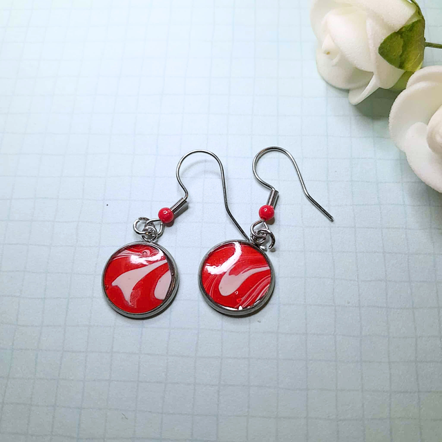 FUSION - Boucles d'oreilles - Métal argenté