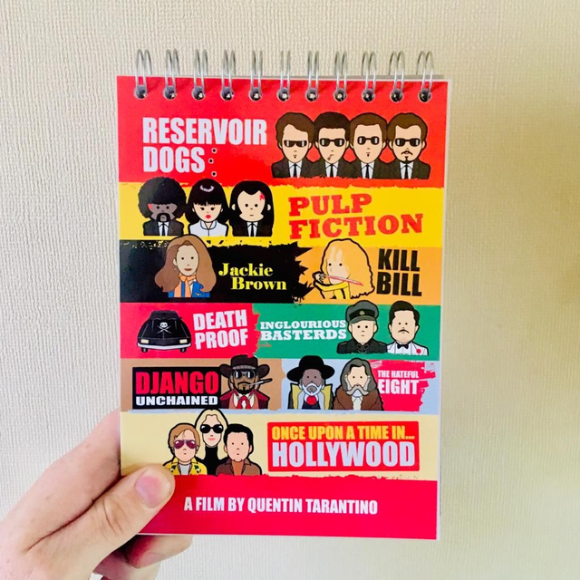 Croquera A5 hojas con punto Tarantino