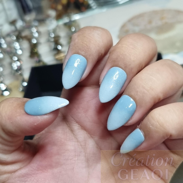 Babyboomer bleu pailleté little Amande xs