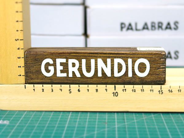 Palabra L GERUNDIO