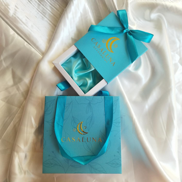 10 pack Bolsas premium 15x4x15 cm+ cajas deslizable premium foil