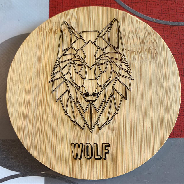 Sous Bock Rond Bambou