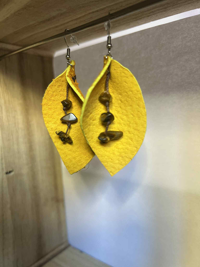 Boucles d'oreilles Œil de Tigre