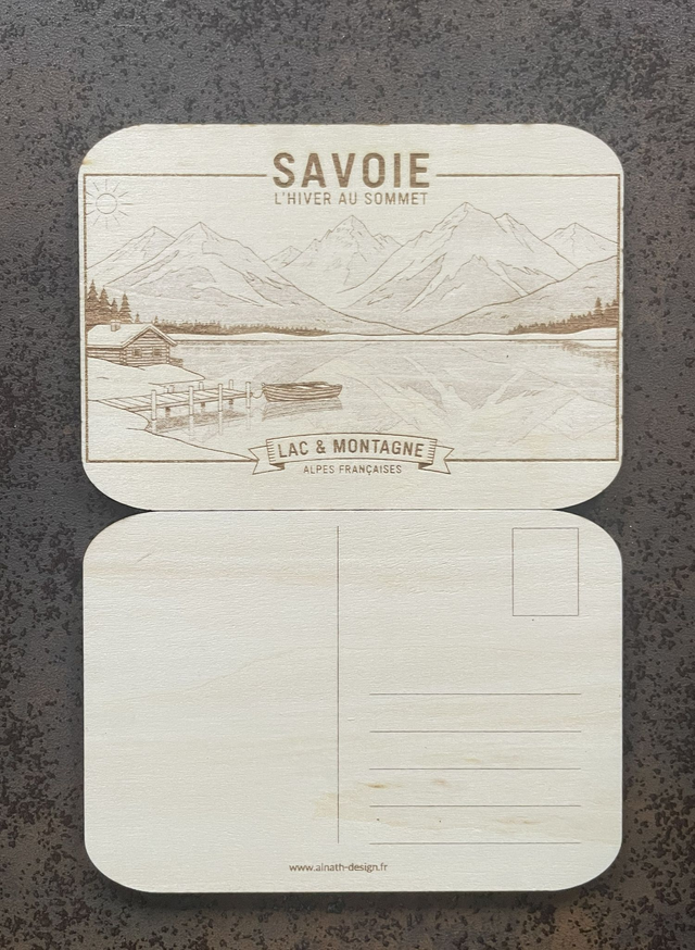 Cartes postales - L'hiver au sommet