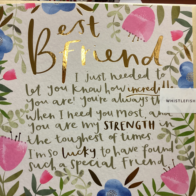 Birthday Friend - Best Friend WF