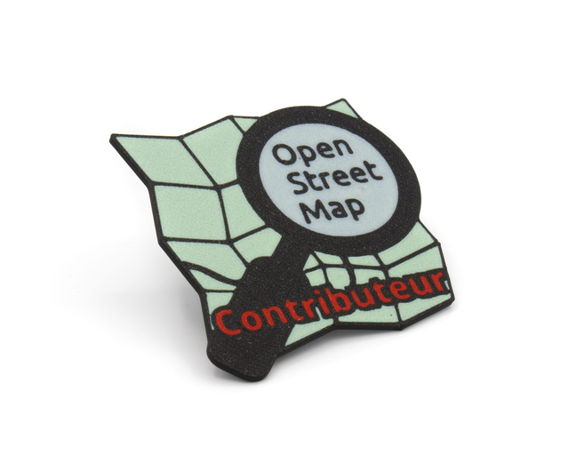 Badge OpenStreetMap personnalisable