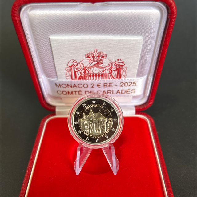 2€ - Conmemorativa Mónaco. 2025 