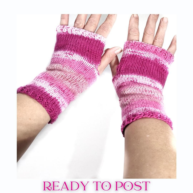 Cotton Gloves, pinks -NIFTY