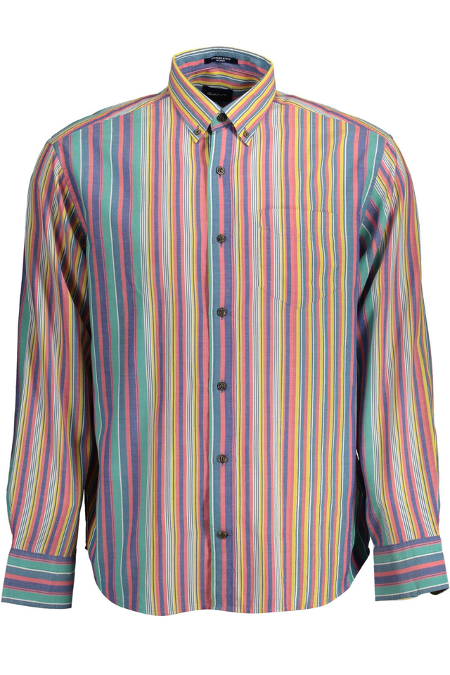 GANT CAMICIA MANICHE LUNGHE UOMO AZZURRO