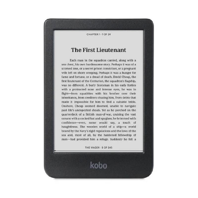 Kobo Clara BW 6” E Ink Carta 1300 HD touchscreen 16GB WiFi eBook Reader

