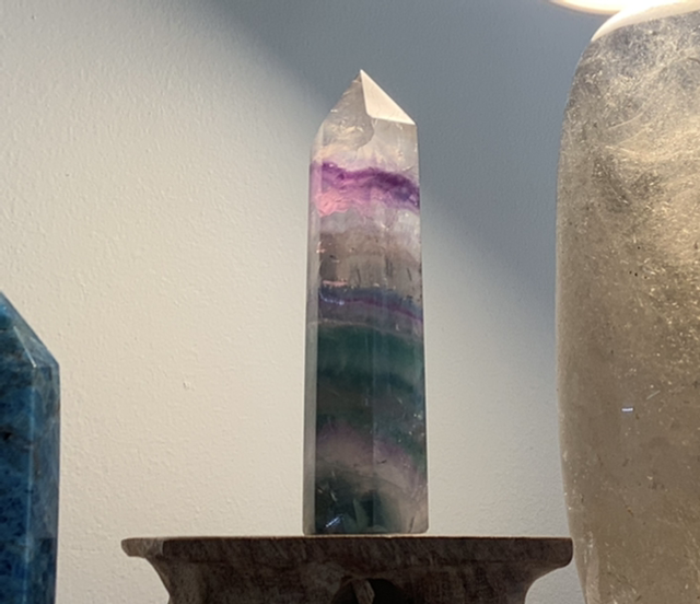Pointe fluorite 