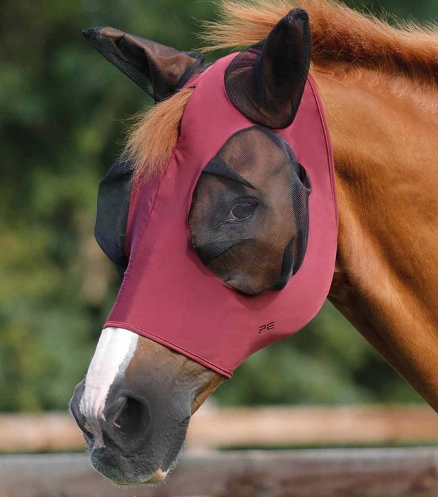 Premier Equine Comfort Tech Lycra Fly Mask