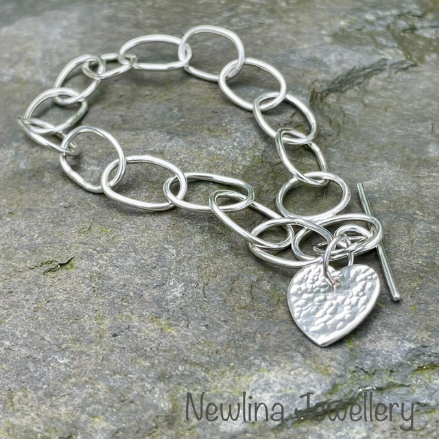 Heart Charm Bracelet 