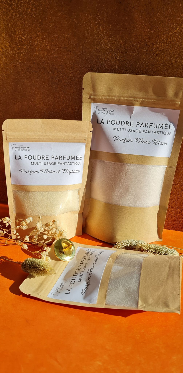 🧼 LES POUDRES PARFUMÉES – Le multi-usage FANTASTIQUE 🌟100g