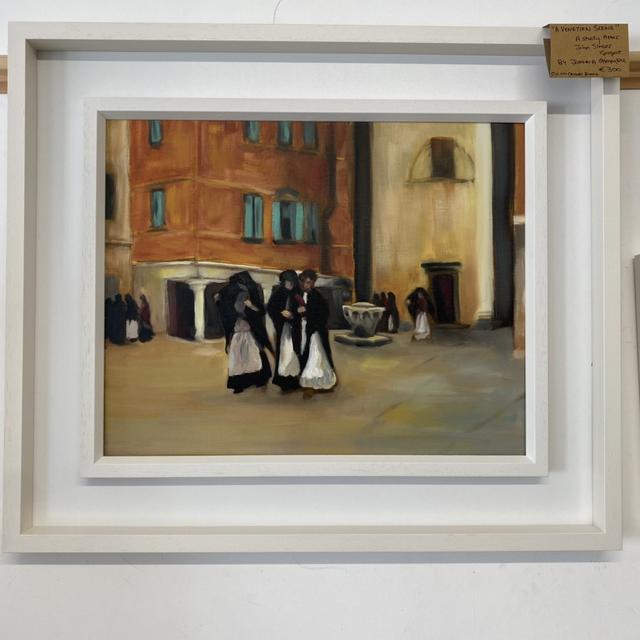 A Venetian Scene, study after John Singer Sargent