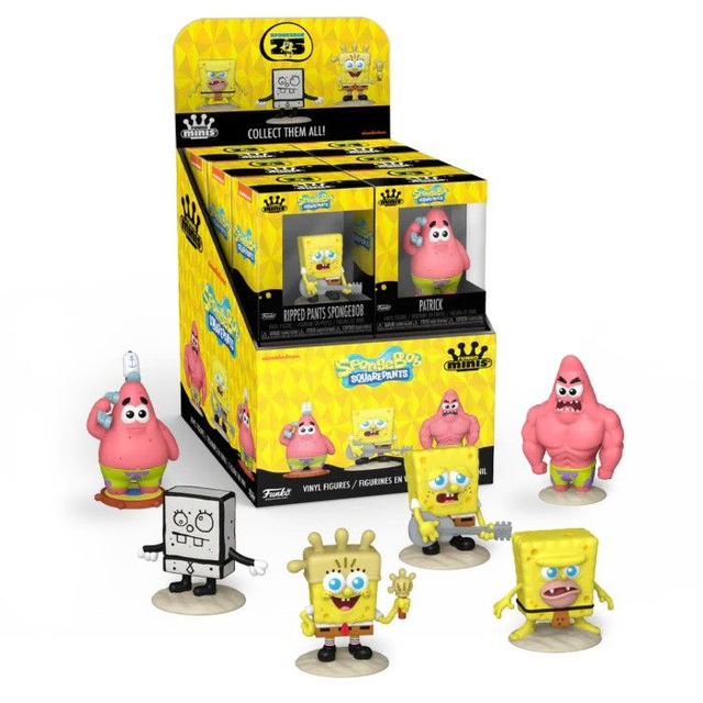 Case of 12 Funko Spongebob Squarepants Minis