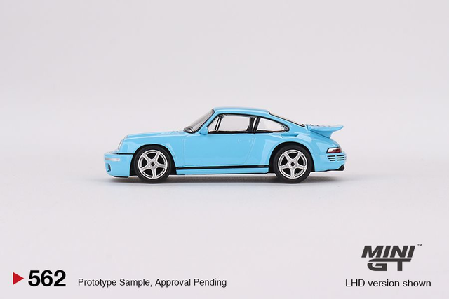 MGT00562 Mini GT 1/64 RUF CTR Anniversary Bayrisch Himmelblau