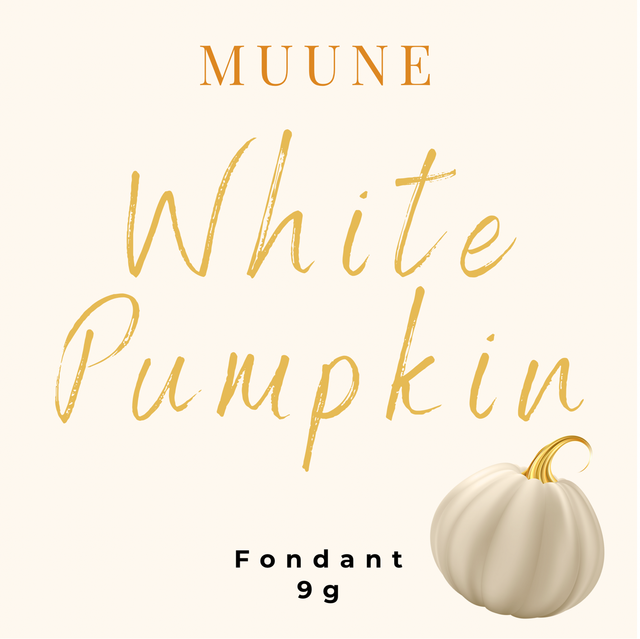 Fondant White Pumpkin