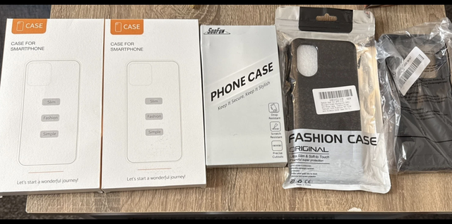 5x Brand New Phone Cases