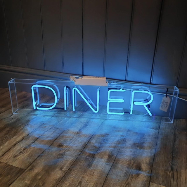 Vintage diner neon sign 
