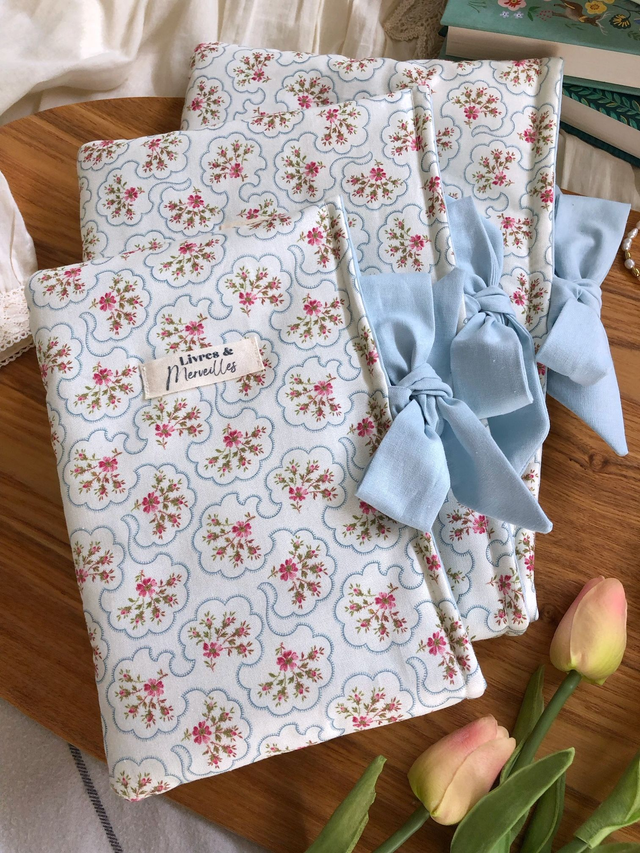 Pochette à livres en coton fleuri - Eloise Bridgerton