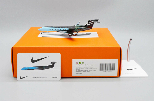 Private Gulfstream G550 (N3546) Modell, 1:200, JC Wings