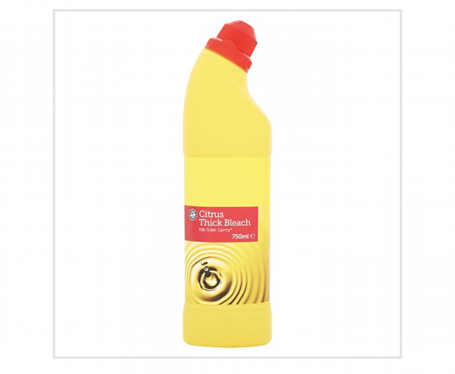Bleach, Euro Shopper Citrus Thick Bleach 750ml