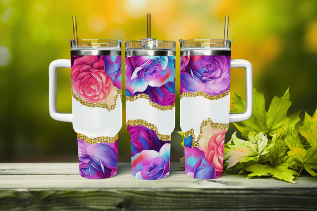 rose ink cup 