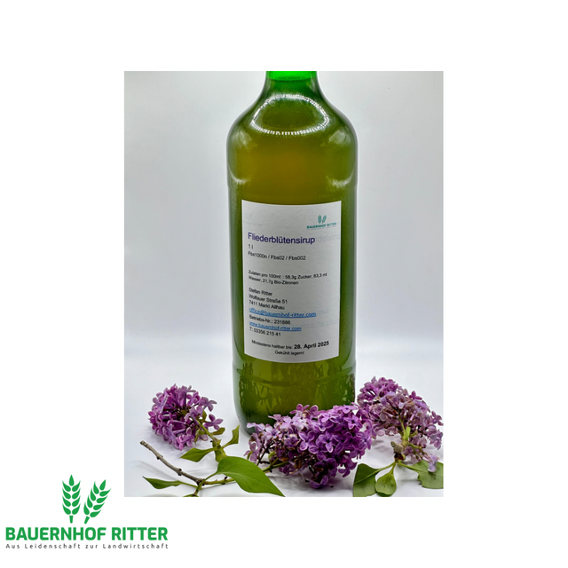 Fliederblütensirup  1l