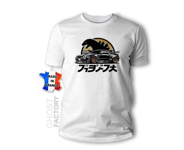 T-SHIRT NISSAN R34 JDM -2