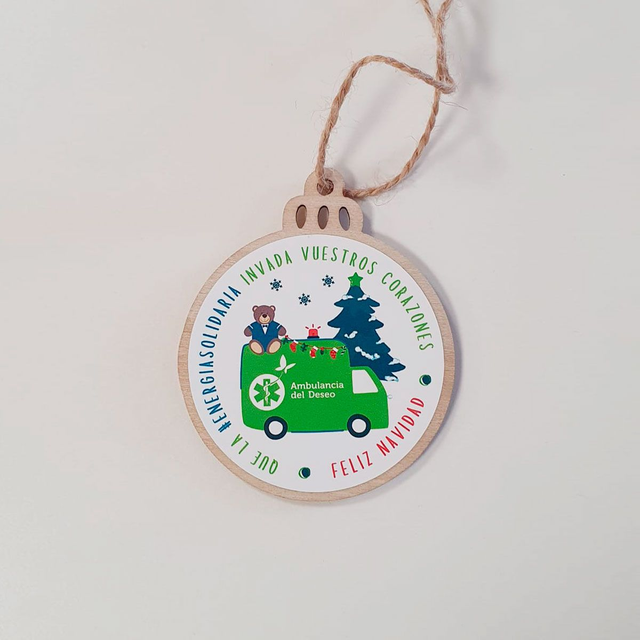 Madera adorno para Árbol de Navidad