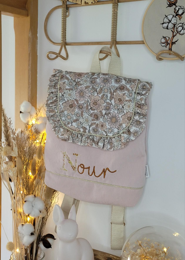 Sac à dos fleurs 🌸  