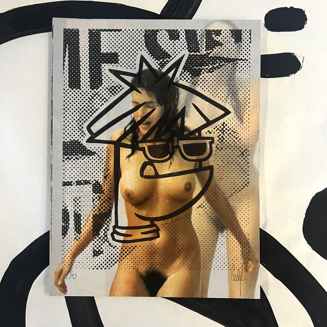 Xylo ANDY Dame tounue mouillée 18x24 cm sans cadre