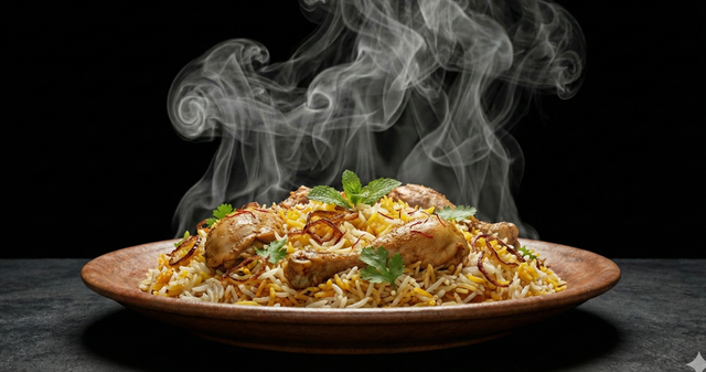 Hyderabadi Chicken Biryani 