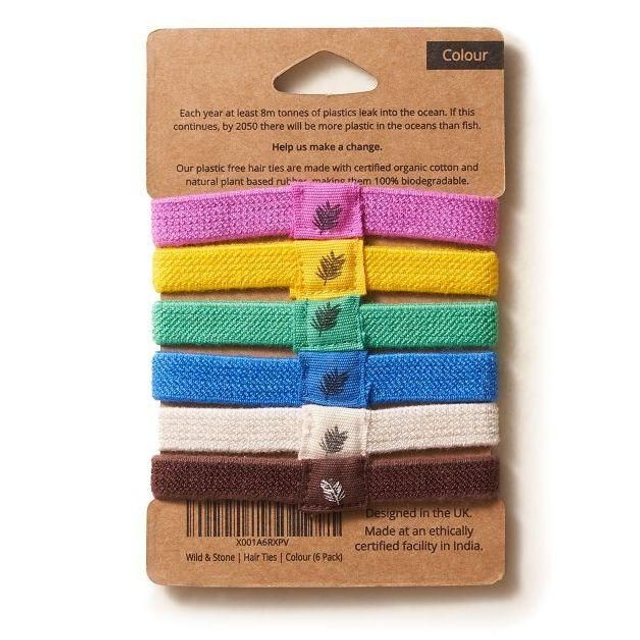 Plastic Free Hair Ties (Multiple colours)
