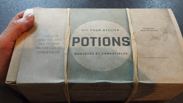 Kit anniversaire potions magiques comestibles 